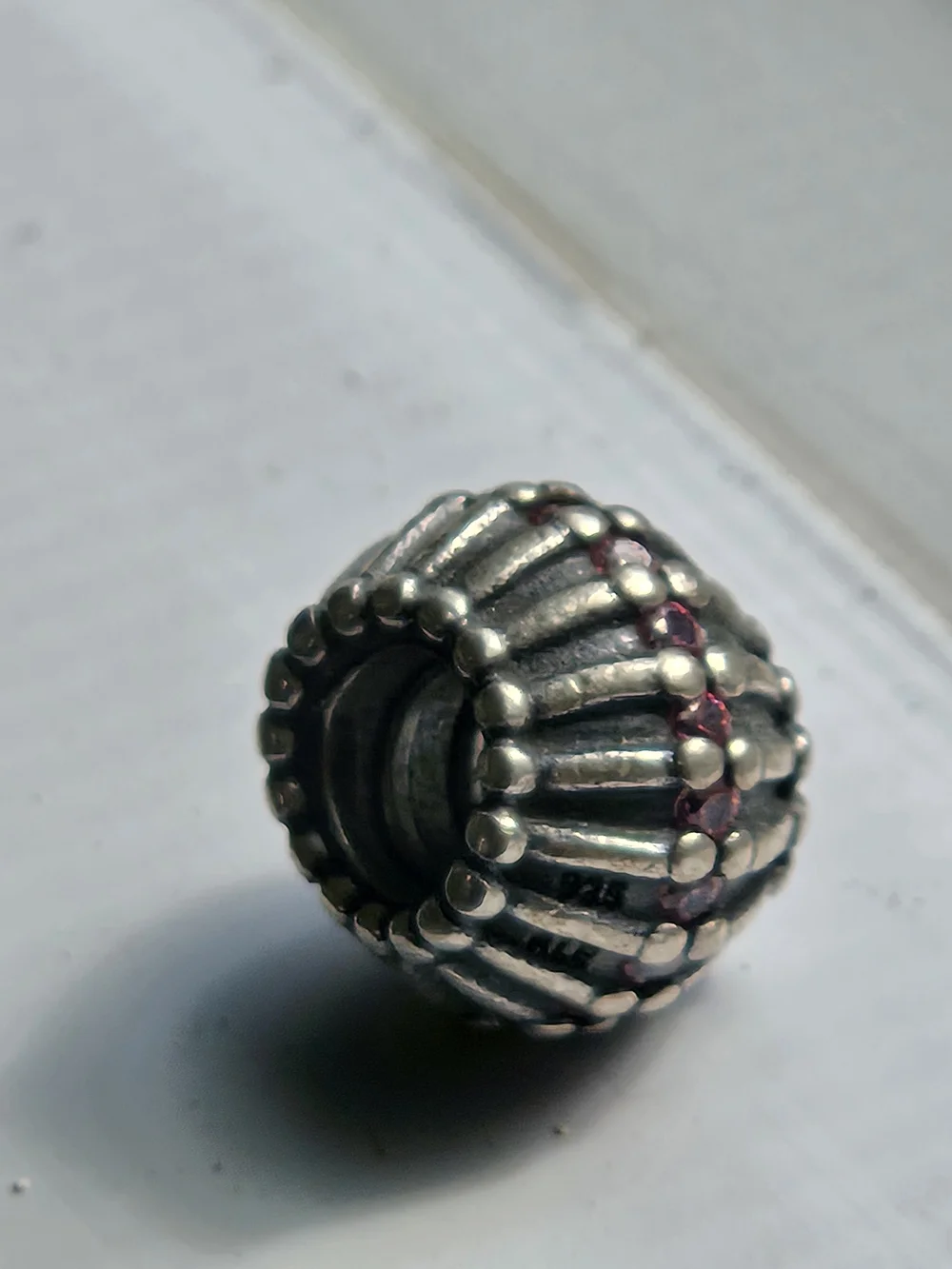 Pandora Pink Cubic Circonias Retired Charm